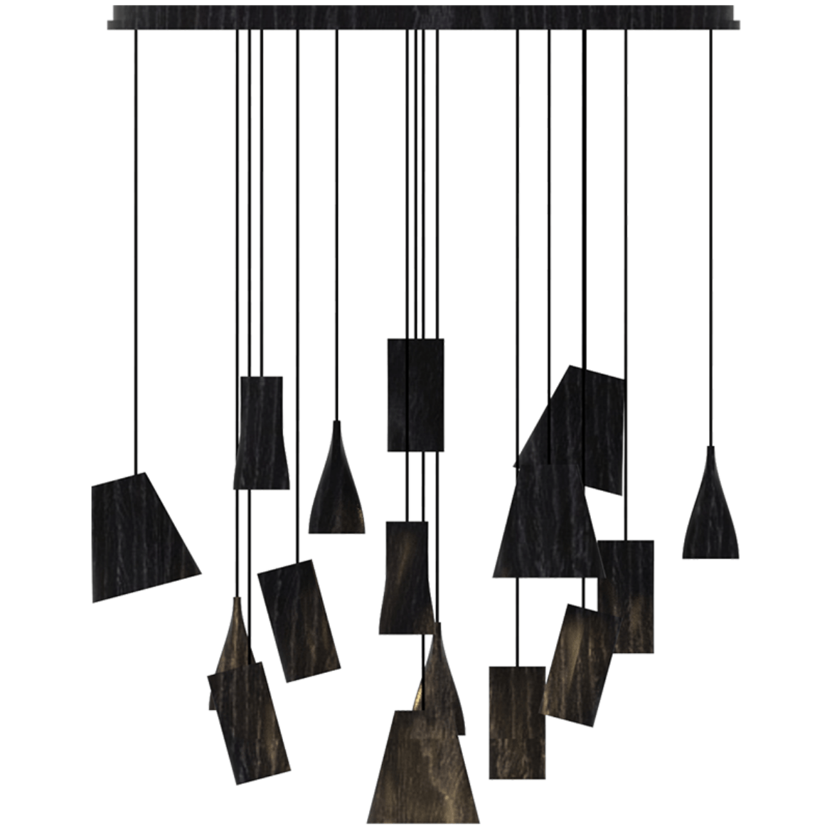 Nordic Tilted Wood LED Pendant Light - product view 86