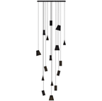Nordic Tilted Wood LED Pendant Light - product view 87