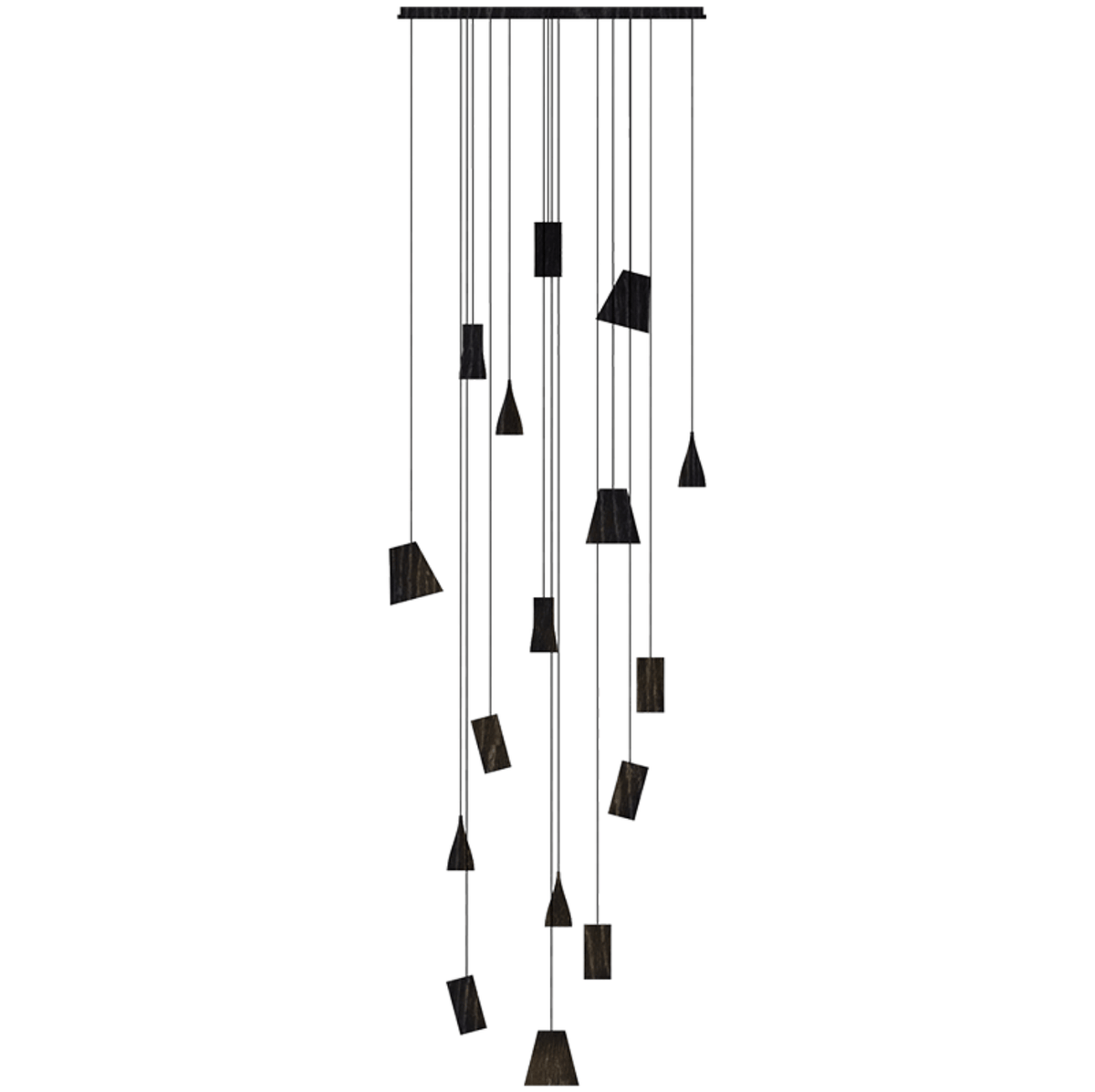 Nordic Tilted Wood LED Pendant Light - product view 87