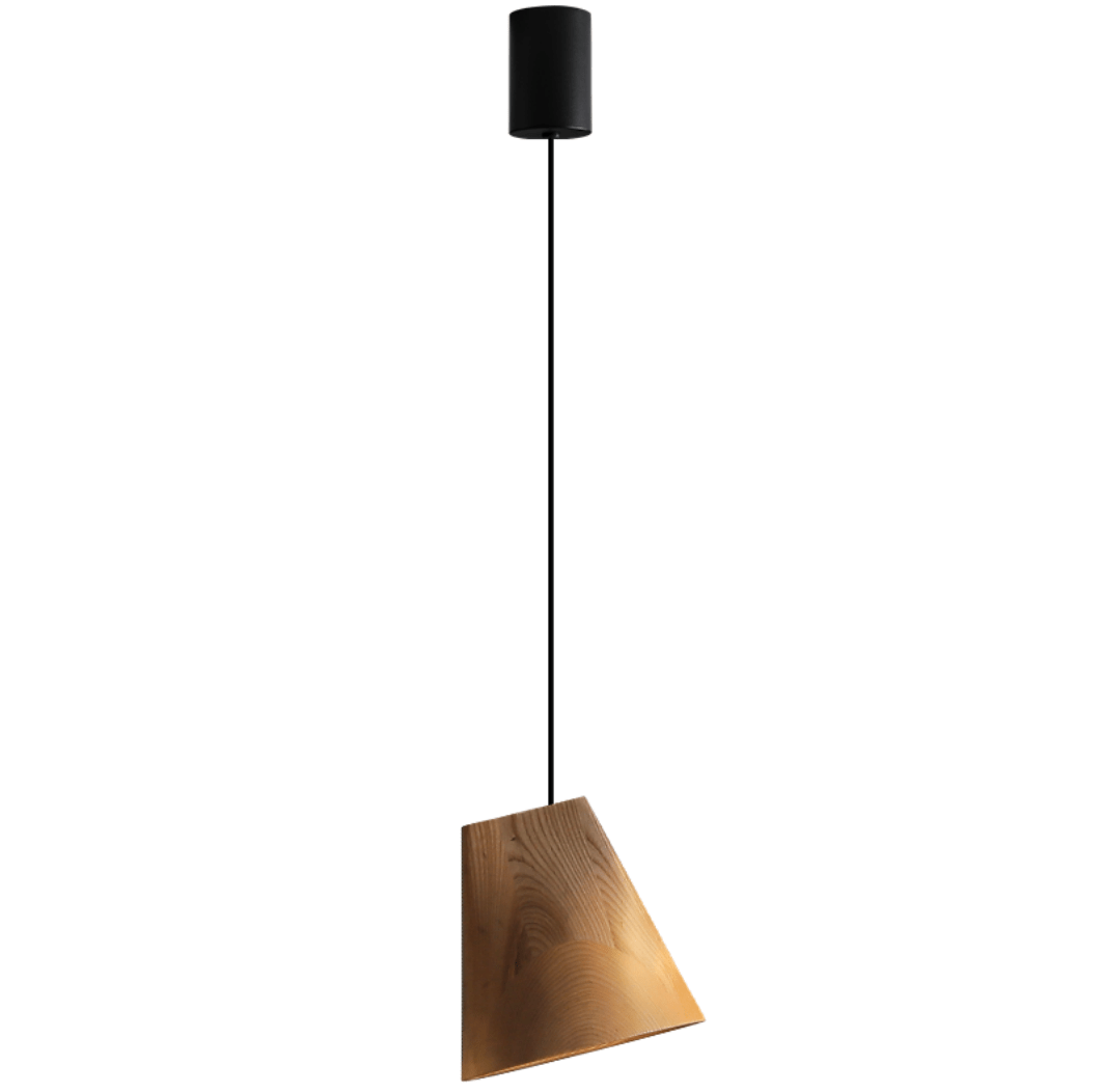 Nordic Tilted Wood LED Pendant Light - product view 89