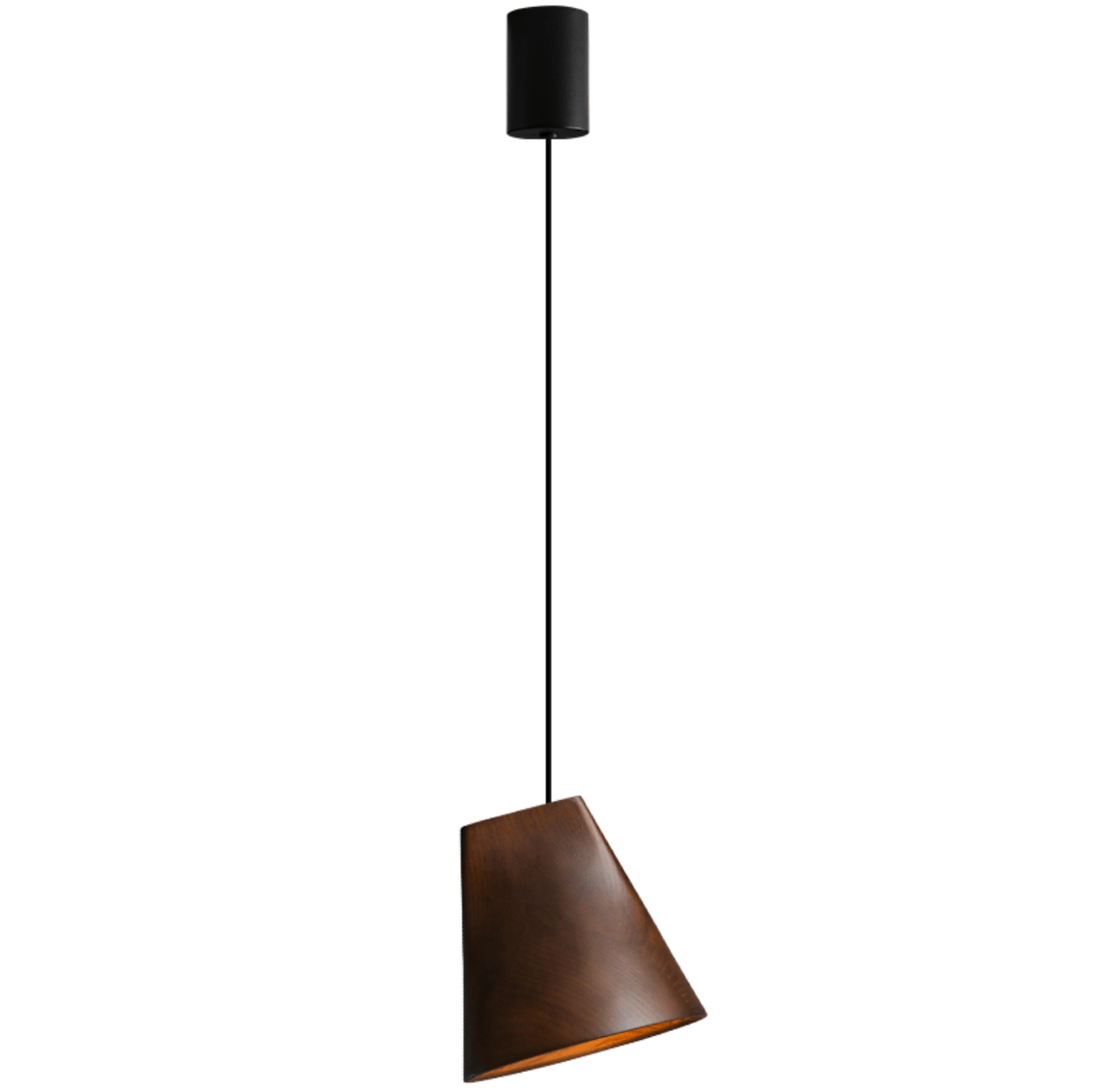 Nordic Tilted Wood LED Pendant Light - product view 92