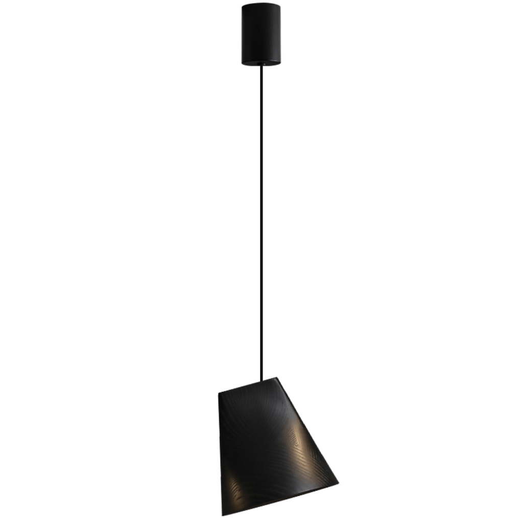 Nordic Tilted Wood LED Pendant Light - product view 93