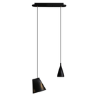 Nordic Tilted Wood LED Pendant Light - product view 95