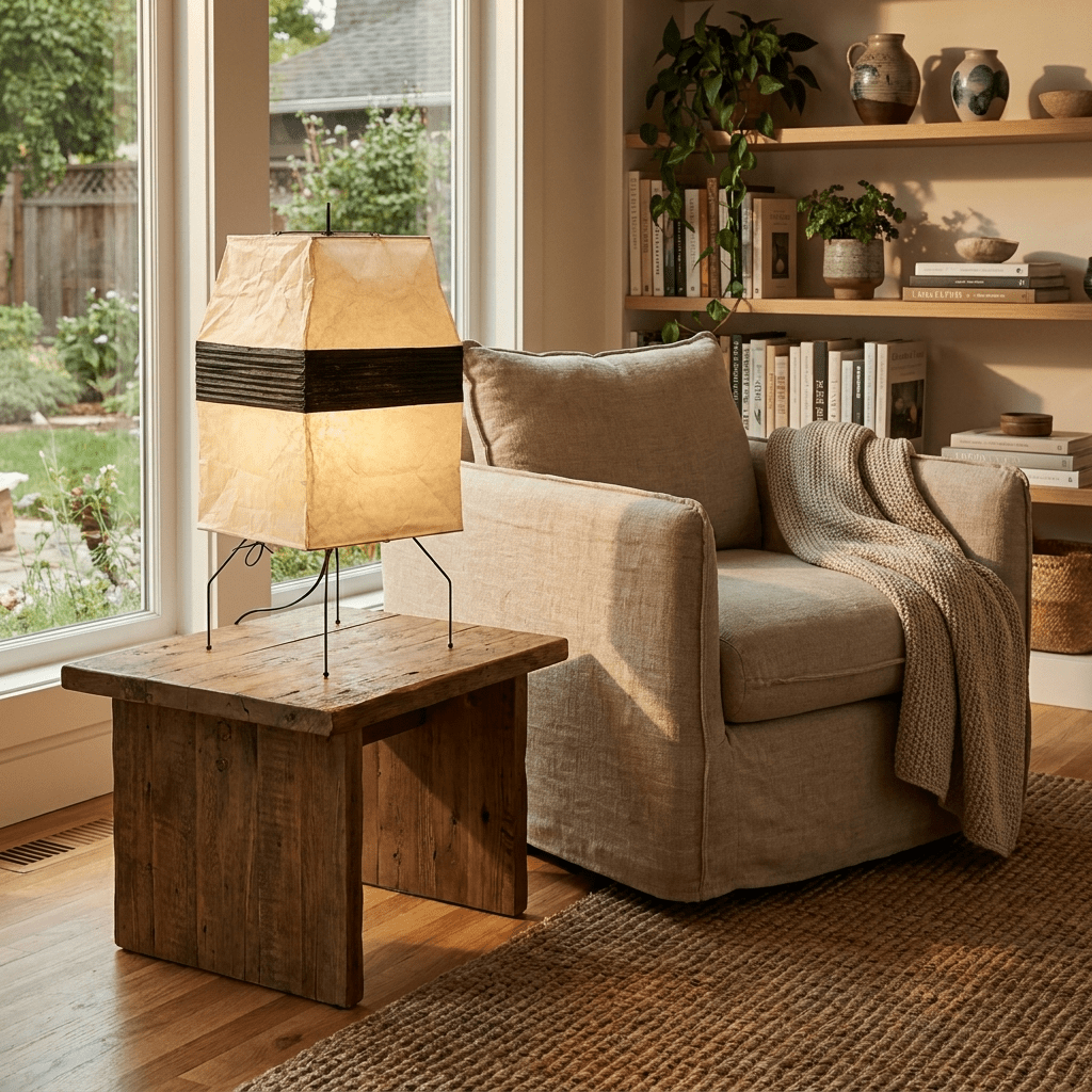 Noren Paper Table & Floor Lamp — product detail 4