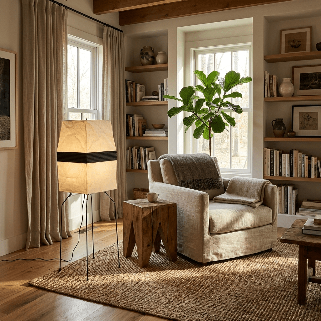 Noren Paper Table & Floor Lamp — product detail 6