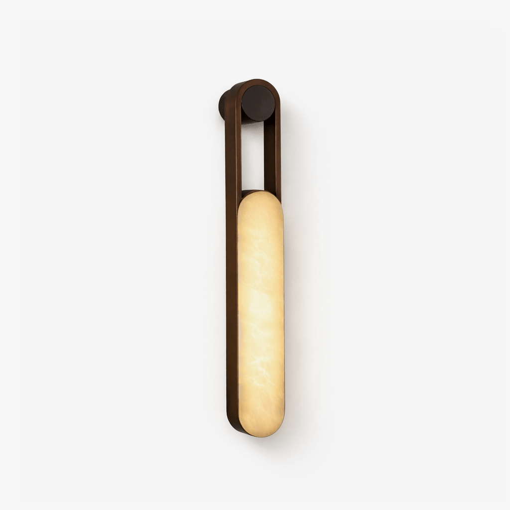 Norix Alabaster Frame LED Wall Light – wall sconce product view 1