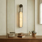 Norix Alabaster Frame LED Wall Light – wall sconce product view 2