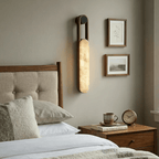 Norix Alabaster Frame LED Wall Light – wall sconce product view 3