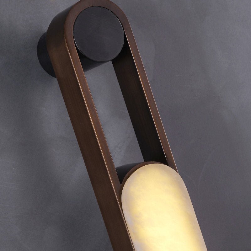 Norix Alabaster Frame LED Wall Light – wall sconce product view 6