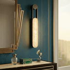 Norix Alabaster Frame LED Wall Light – wall sconce product view 12