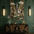 Norix Alabaster Frame LED Wall Light – wall sconce product view 13