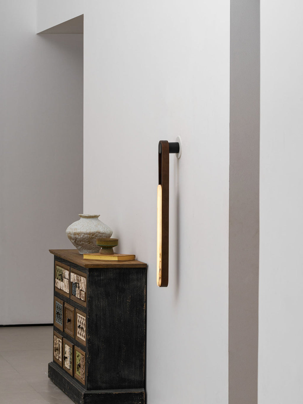 Norix Alabaster Frame LED Wall Light – wall sconce product view 22