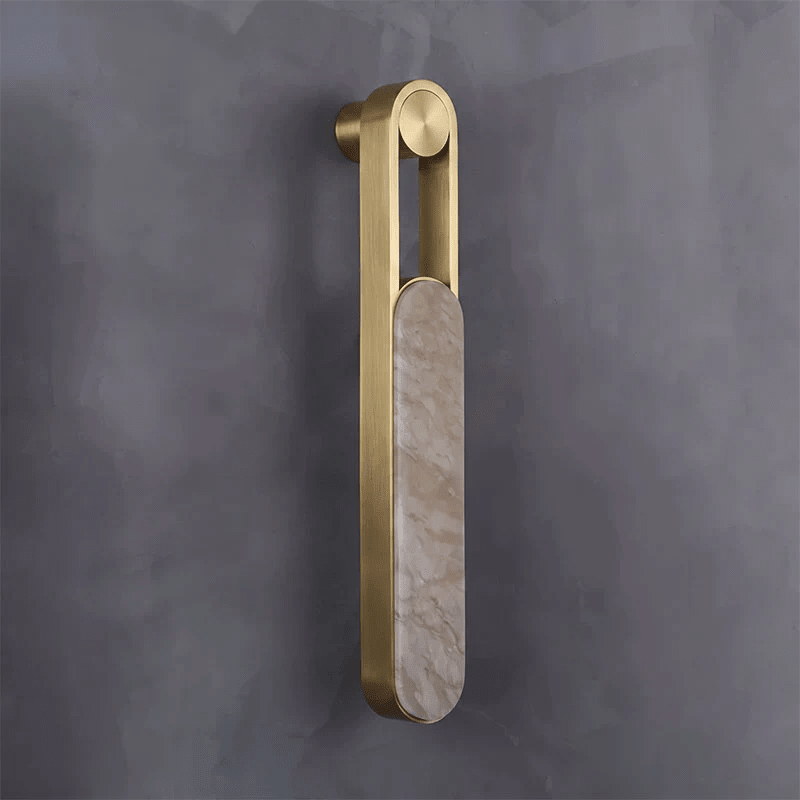 Norix Alabaster Frame LED Wall Light – wall sconce product view 36