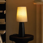 Norvia Wood and Fabric Table Lamp - product view 5