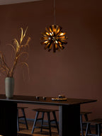 Nova Burst Wood LED Chandelier - product view 6