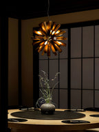 Nova Burst Wood LED Chandelier - product view 20