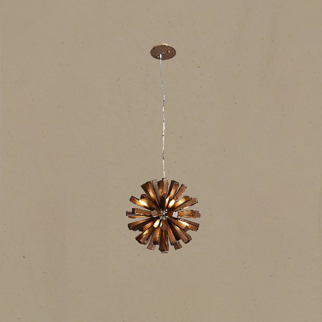Nova Burst Wood LED Chandelier - product view 24