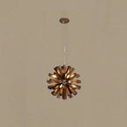 Nova Burst Wood LED Chandelier - product view 25