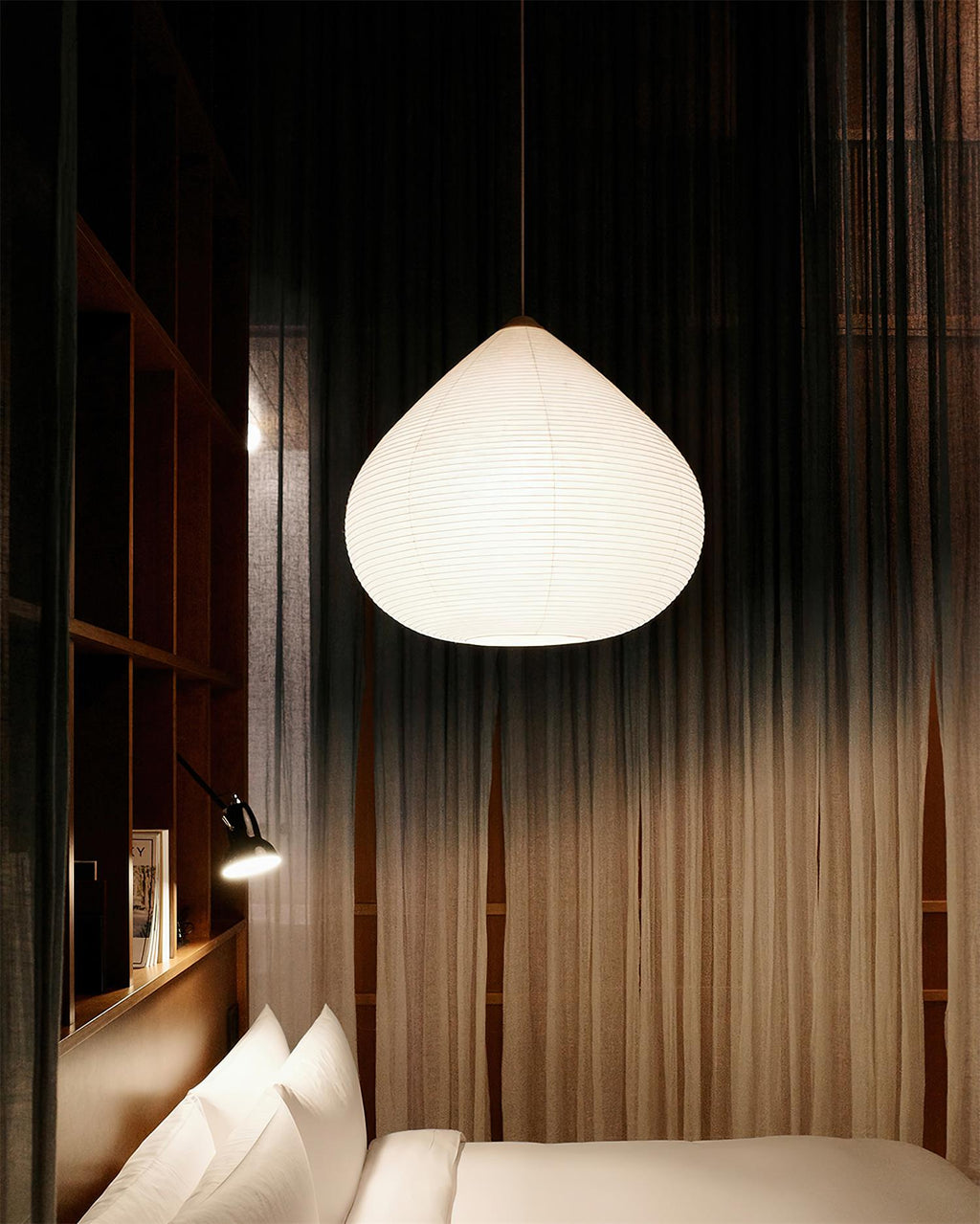 Nuvia Teardrop Paper Pendant Light — product detail 7