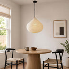 Nuvia Teardrop Paper Pendant Light