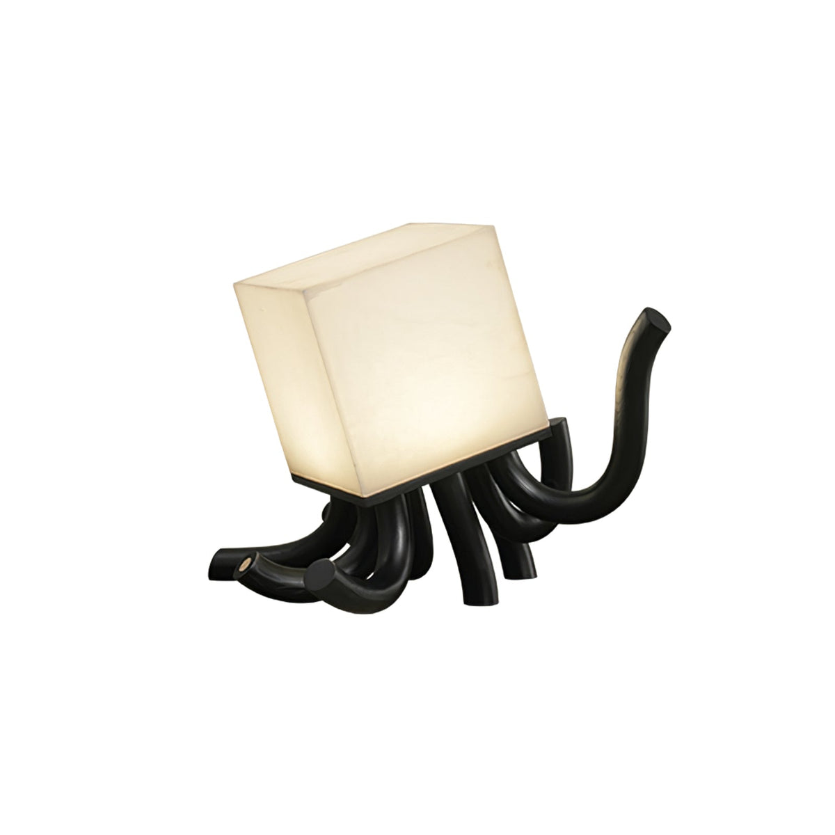 Octavia Alabaster Table Lamp — product and interior detail 13