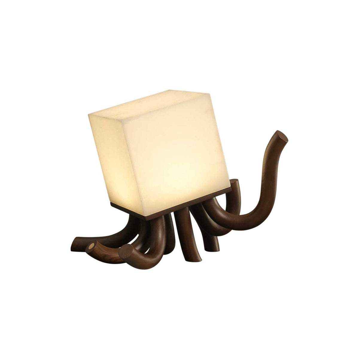 Octavia Alabaster Table Lamp — product and interior detail 16