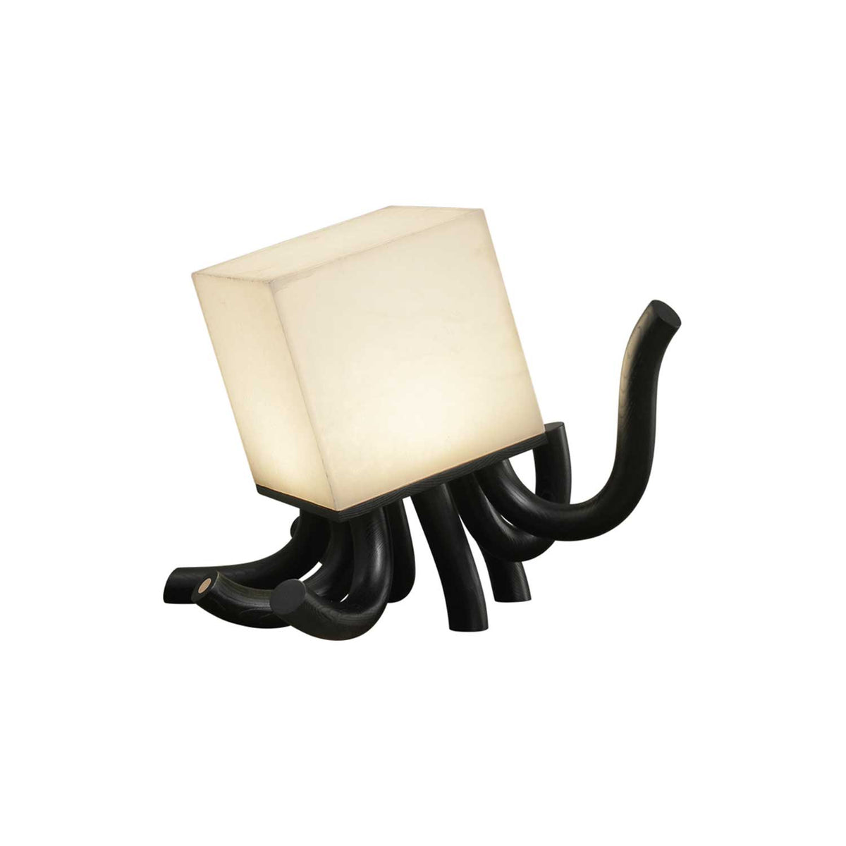 Octavia Alabaster Table Lamp — product and interior detail 17