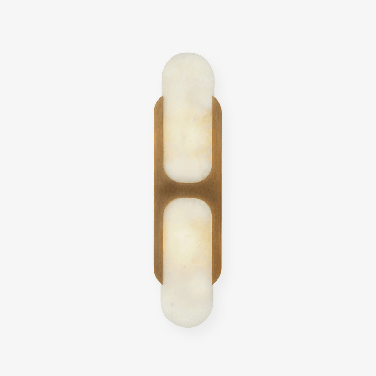 Odin Alabaster Capsule LED Wall Sconce – wall sconce product view 1