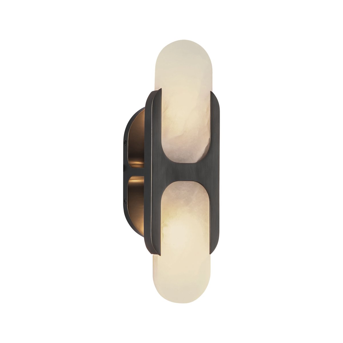Odin Alabaster Capsule LED Wall Sconce – wall sconce product view 8