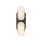 Odin Alabaster Capsule LED Wall Sconce – wall sconce product view 9