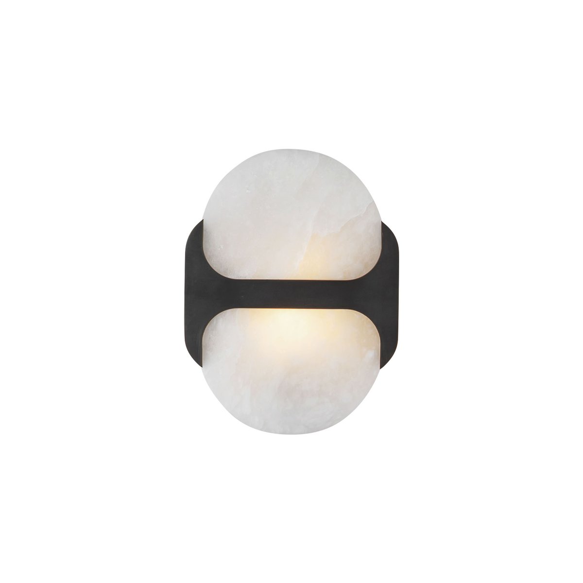 Odin Alabaster Capsule LED Wall Sconce – wall sconce product view 10
