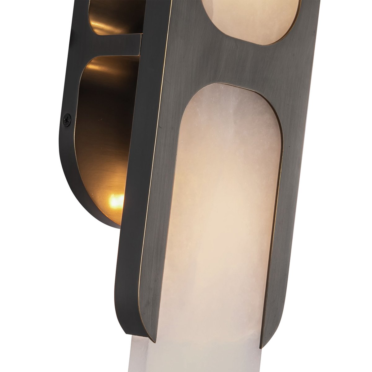 Odin Alabaster Capsule LED Wall Sconce – wall sconce product view 18