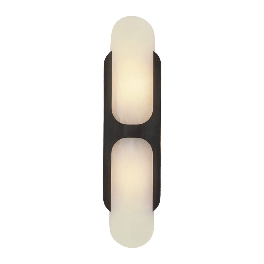 Odin Alabaster Capsule LED Wall Sconce – wall sconce product view 21