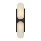 Odin Alabaster Capsule LED Wall Sconce – wall sconce product view 21