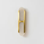 Odin Alabaster Capsule LED Wall Sconce – wall sconce product view 29