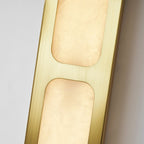 Odin Alabaster Capsule LED Wall Sconce – wall sconce product view 33