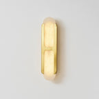 Odin Alabaster Capsule LED Wall Sconce – wall sconce product view 35