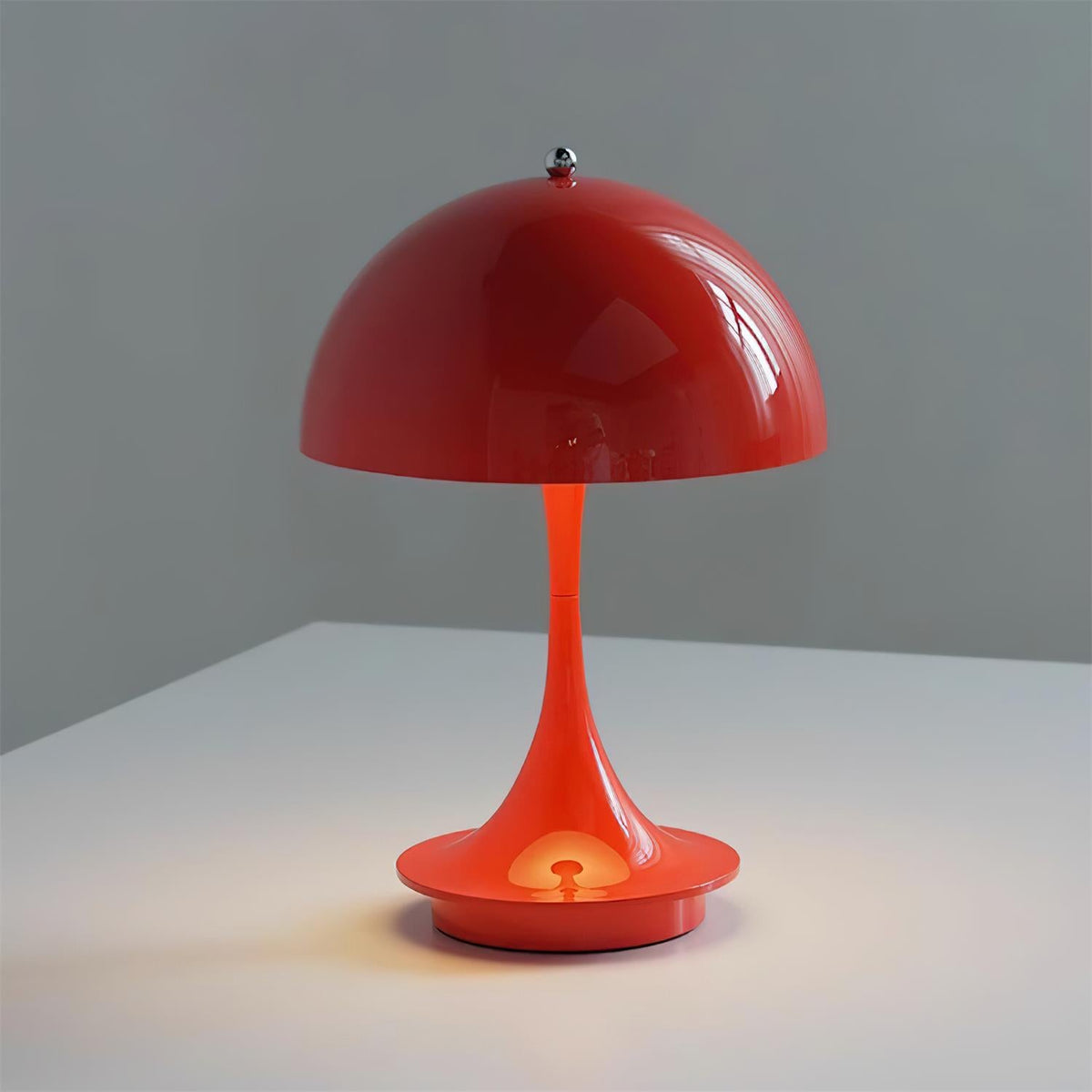 Orbee Table Lamp — Red