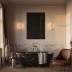 Orbison Alabaster LED Wall Sconce – wall sconce product view 5