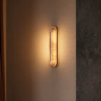 Orbison Alabaster LED Wall Sconce – wall sconce product view 6