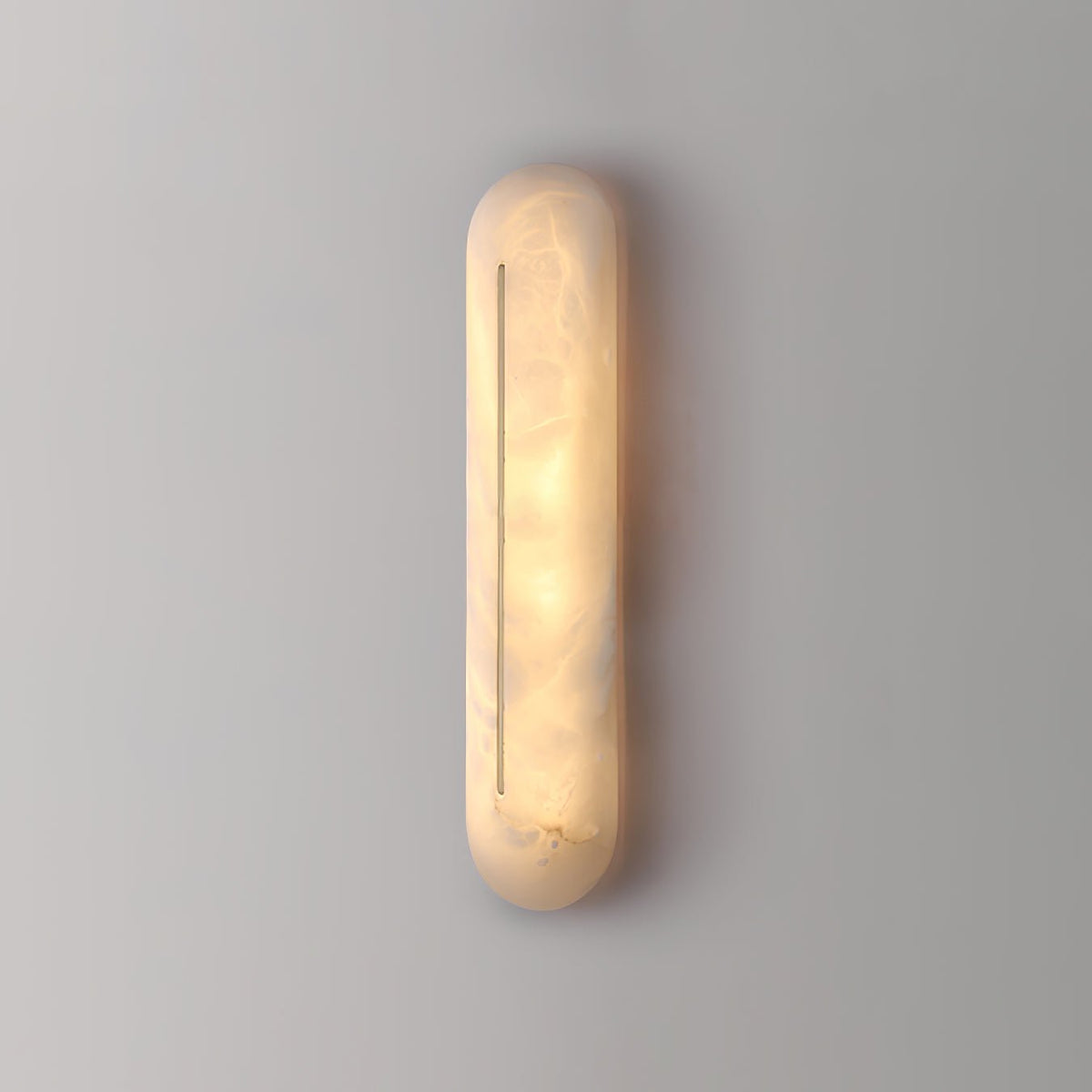 Orbison Alabaster LED Wall Sconce – wall sconce product view 12