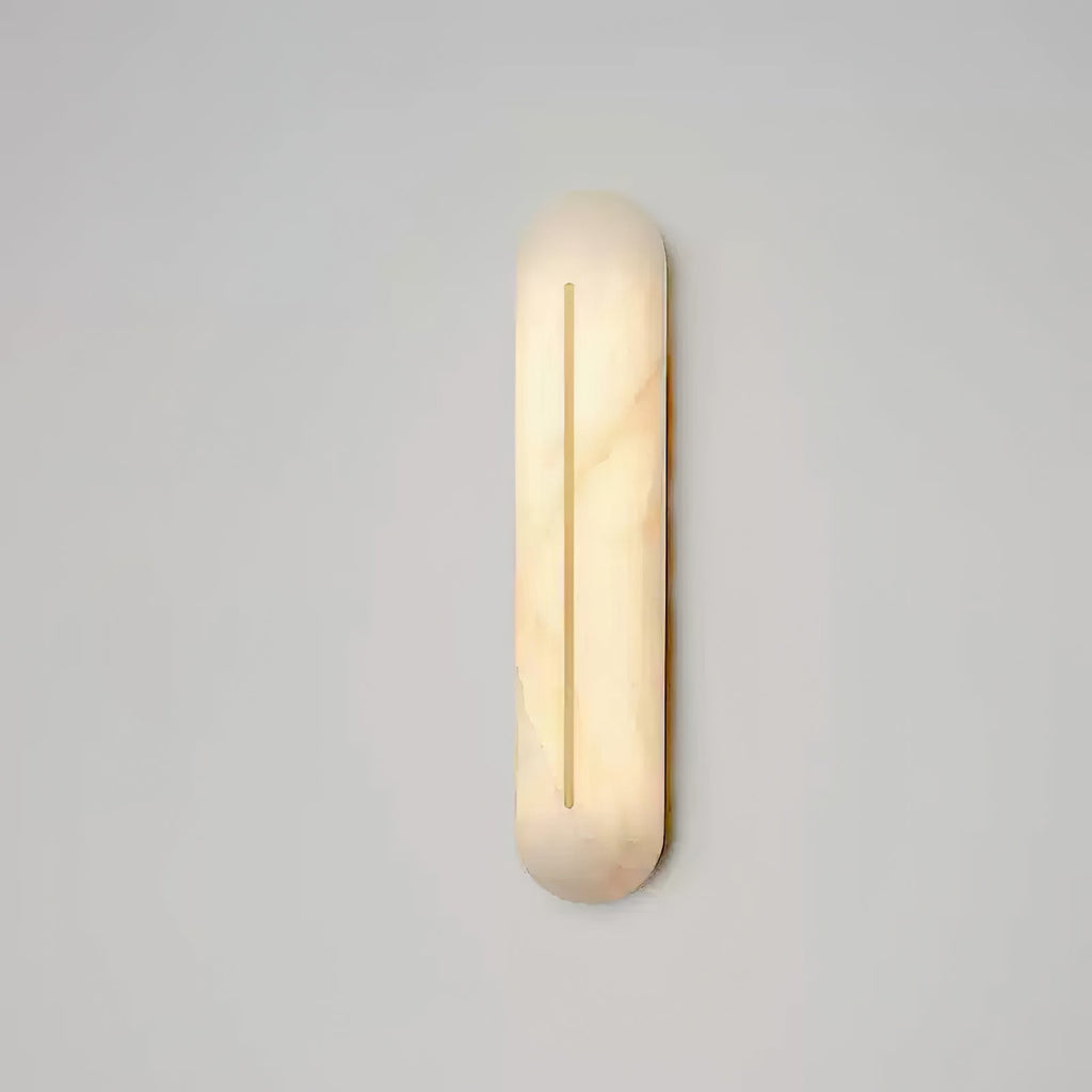 Orbison Alabaster LED Wall Sconce – wall sconce product view 26