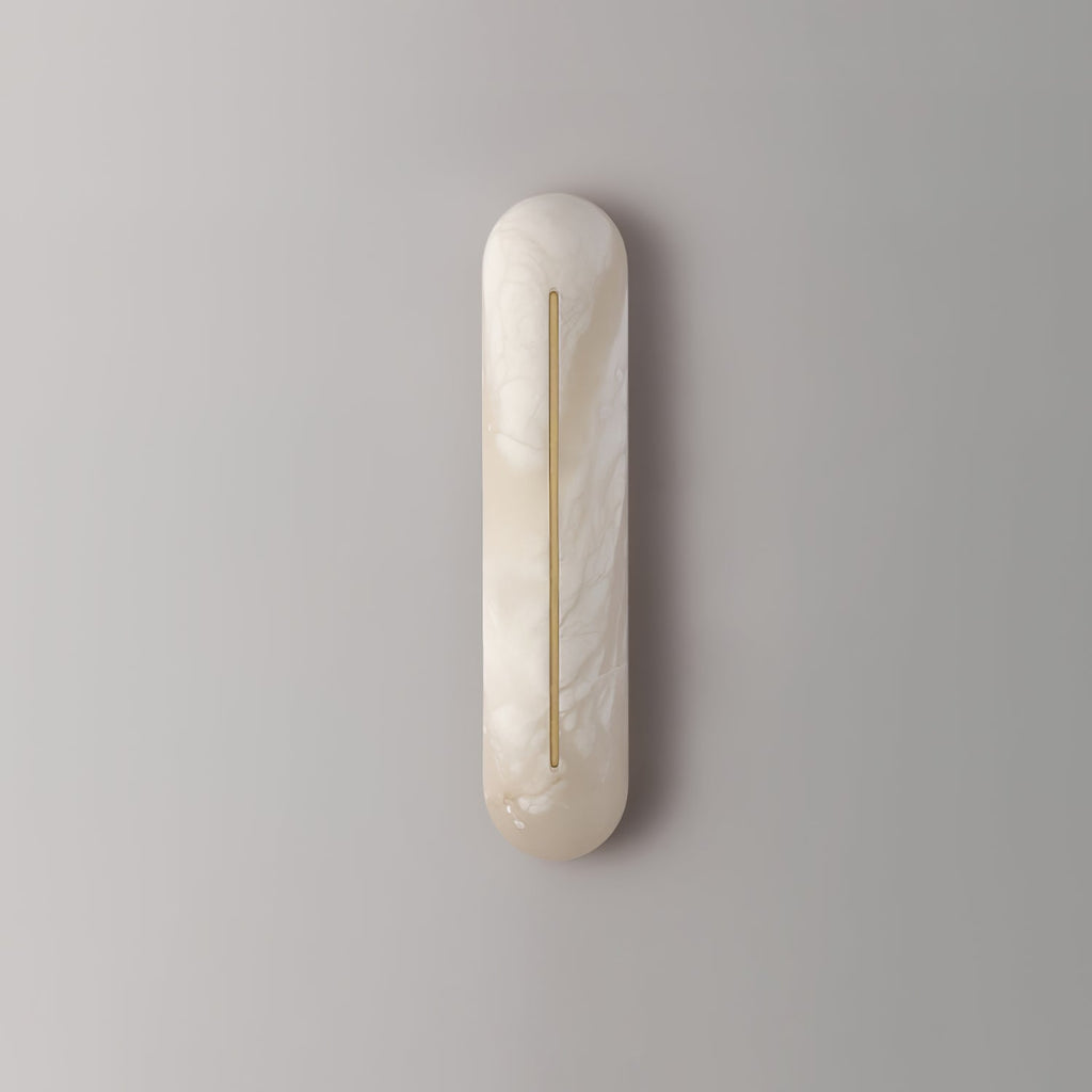 Orbison Alabaster LED Wall Sconce – wall sconce product view 38
