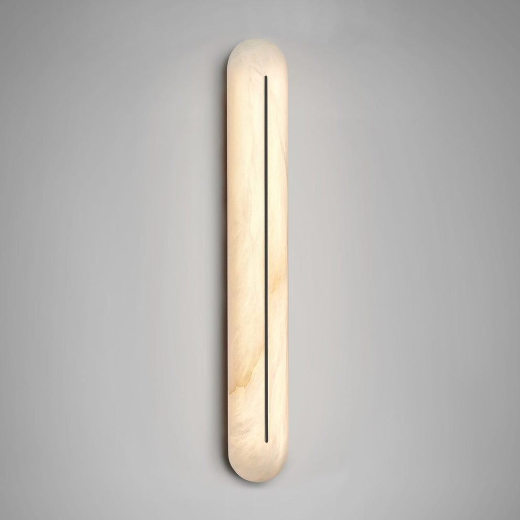 Orbison Alabaster LED Wall Sconce – wall sconce product view 45