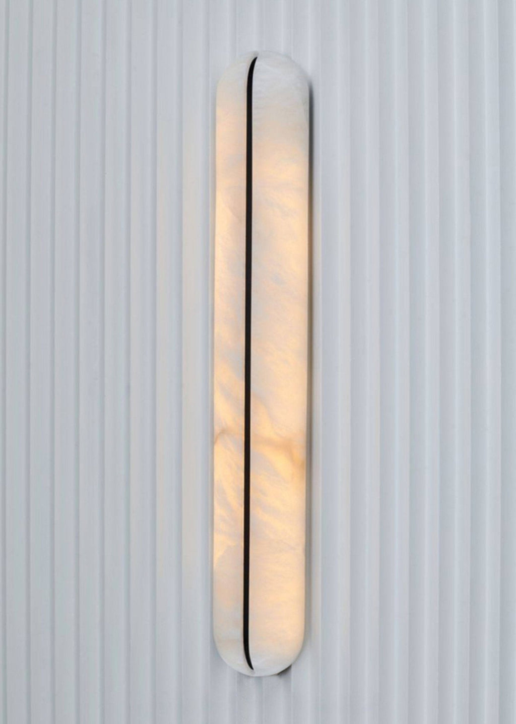 Orbison Alabaster LED Wall Sconce – wall sconce product view 57