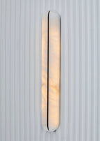 Orbison Alabaster LED Wall Sconce – wall sconce product view 57