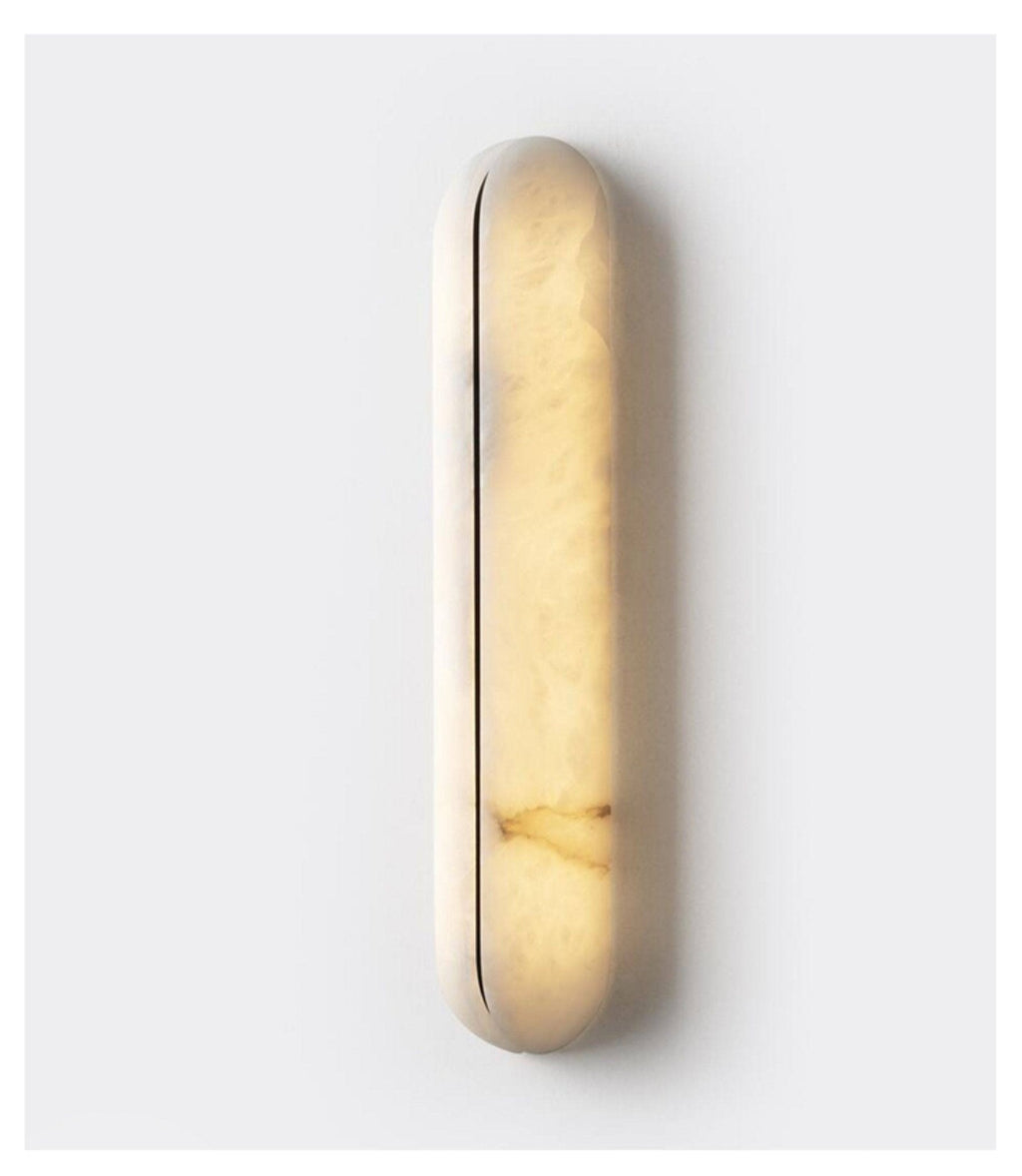 Orbison Alabaster LED Wall Sconce – wall sconce product view 62