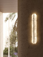 Orbison Alabaster LED Wall Sconce – wall sconce product view 64