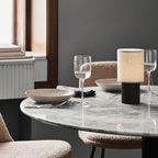 Orlo Ribbed Wood USB Table Lamp - product view 7