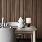 Orlo Ribbed Wood USB Table Lamp - product view 9